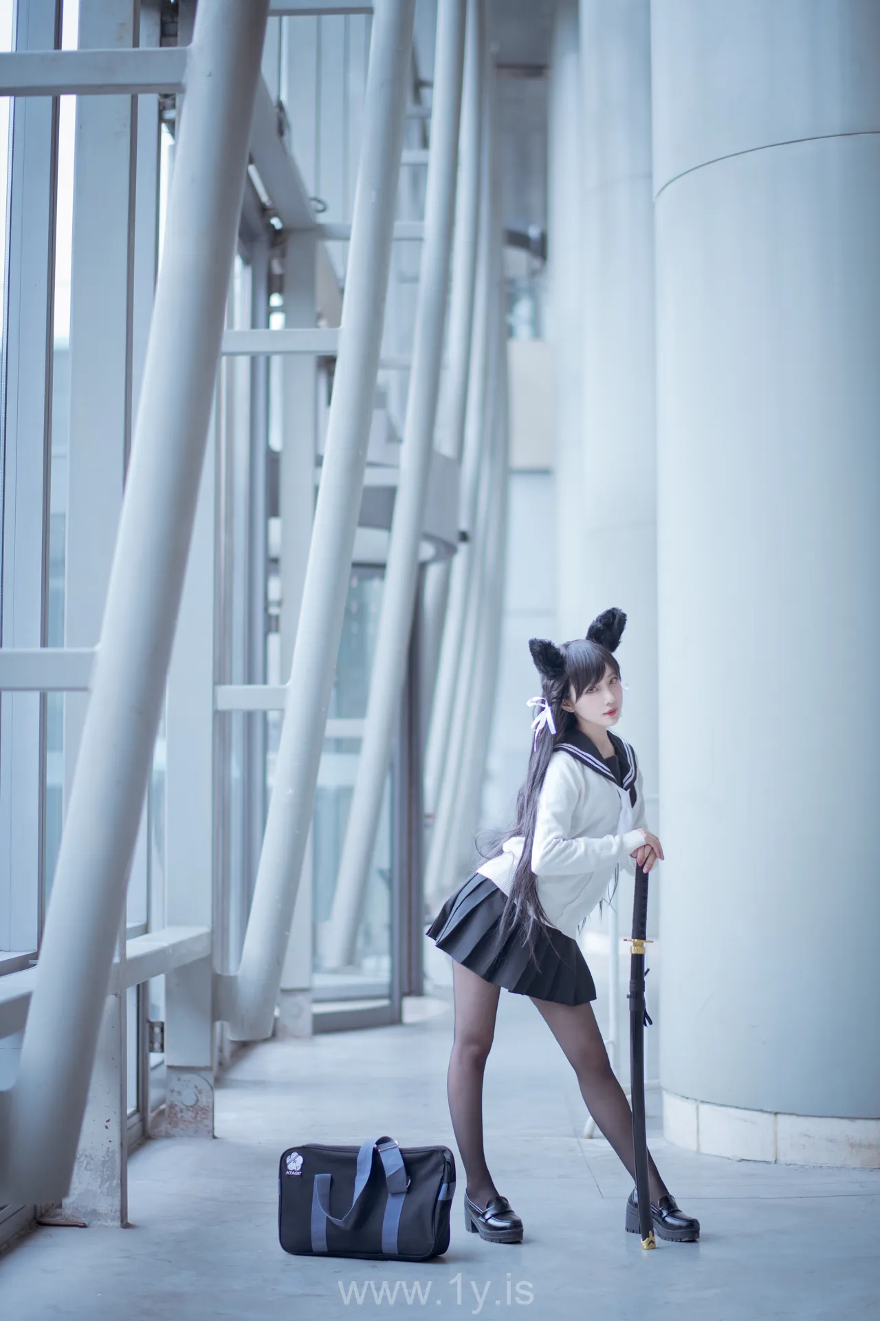 Coser@Shika小鹿鹿 NO.005 Attractive Chinese Peri 爱宕制服